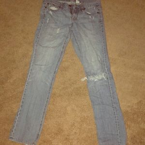 Distressed Jeans